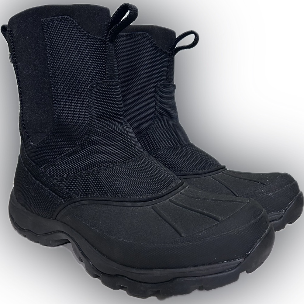 LL Bean Black Storm Chaser Men Chelsea Waterproof TEK 2.5 Winter Work Boots 10